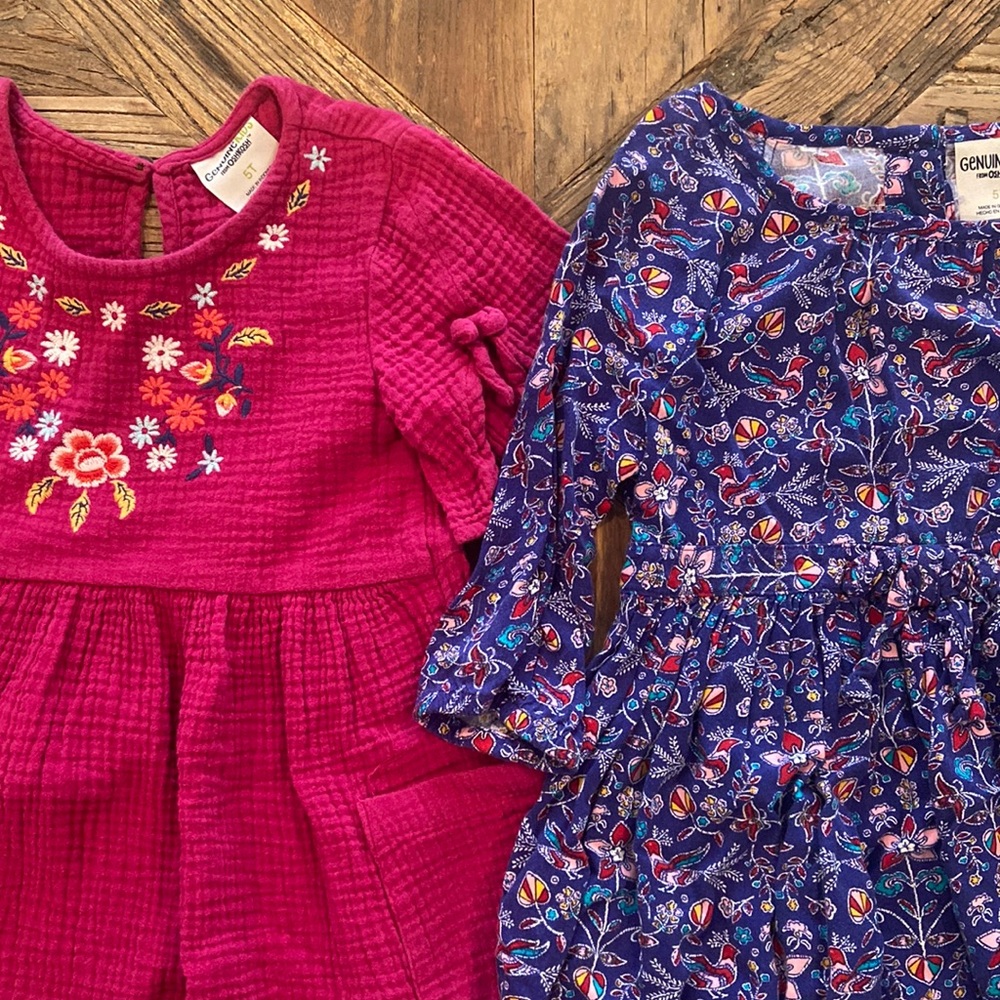 Genuine Kids by OshKosh 5T Dress bundle